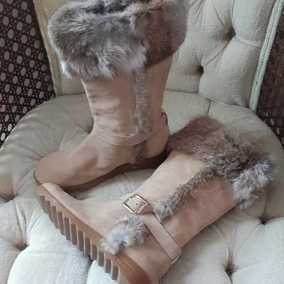 Coach boots size 6 - Picture 4 of 6